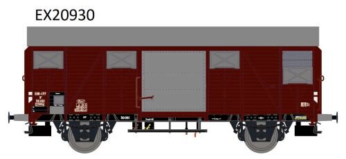 Exact-Train 20930 SBB CFF K4 mit aluminium Luftklappen Epoche III Nr. 50081